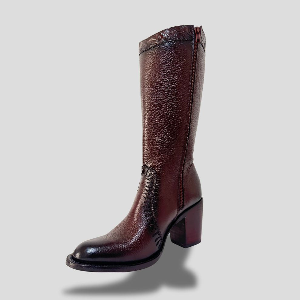 Elegant Genuine Leather Boot for Women