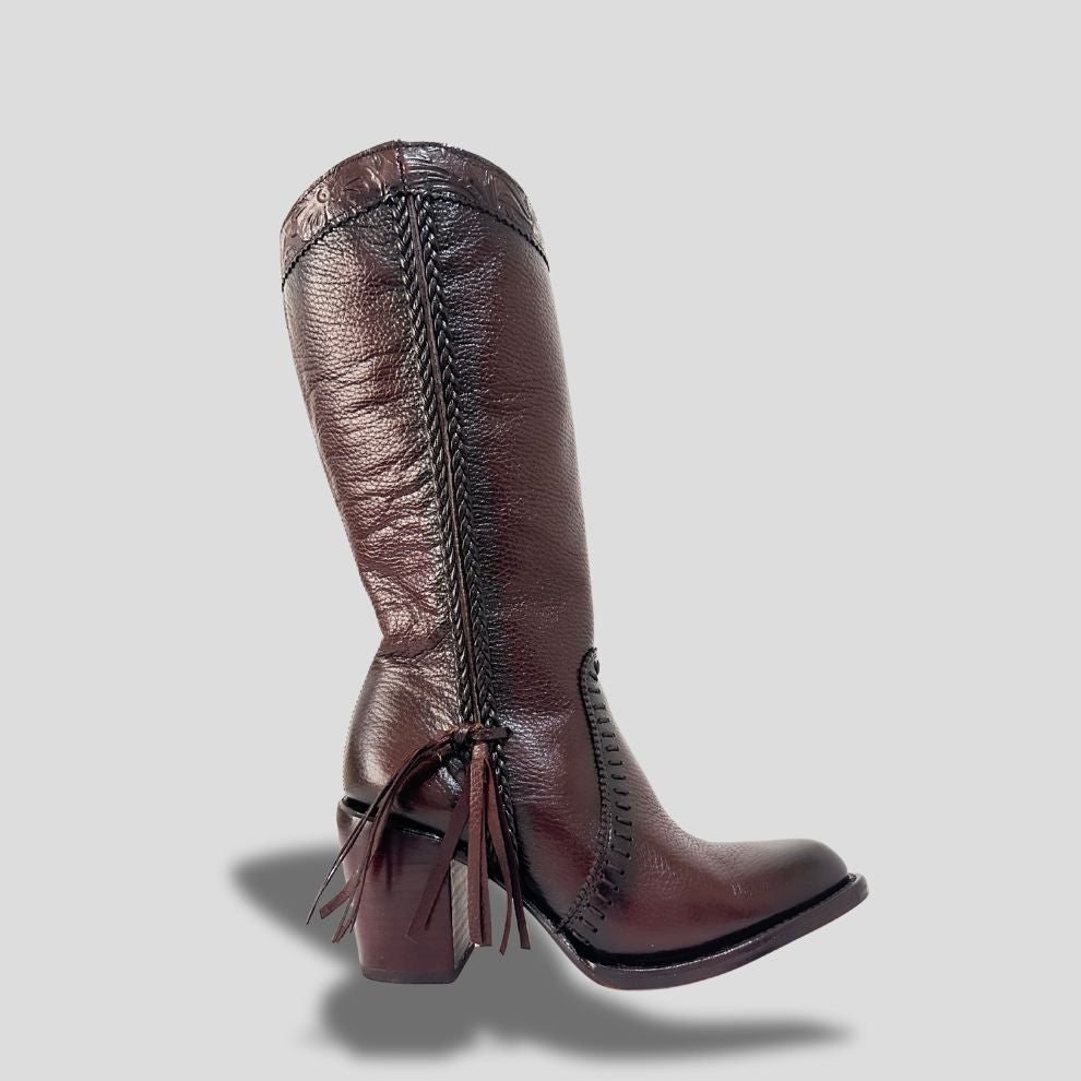 Elegant Genuine Leather Boot for Women