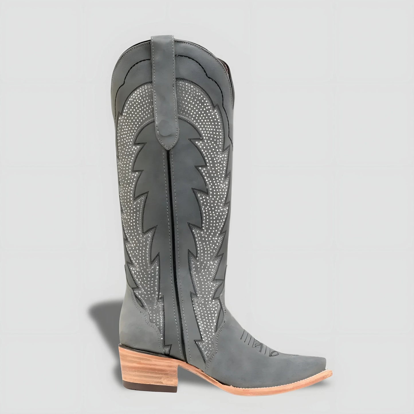 Bota Elegante En Piel Genuina Para Dama