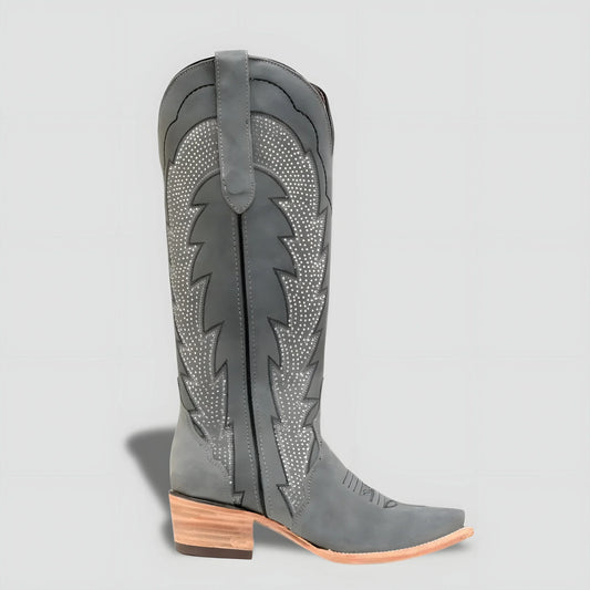 Bota Elegante En Piel Genuina Para Dama