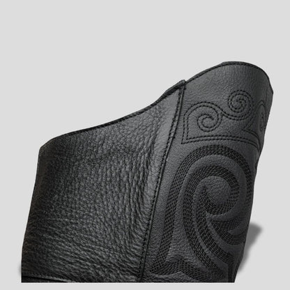 Bota Tradicional En Piel Genuina Para Dama