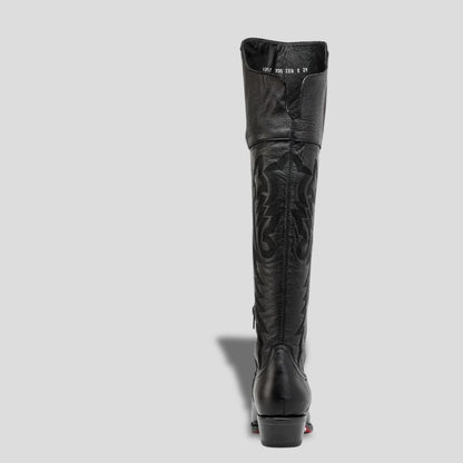 Bota Tradicional En Piel Genuina Para Dama