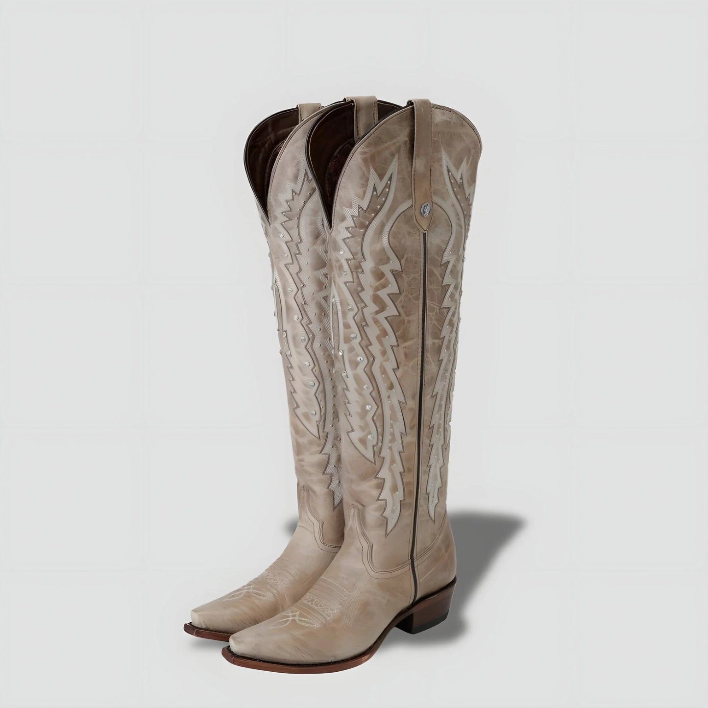 Bota Tradicional En Piel Genuina Para Dama