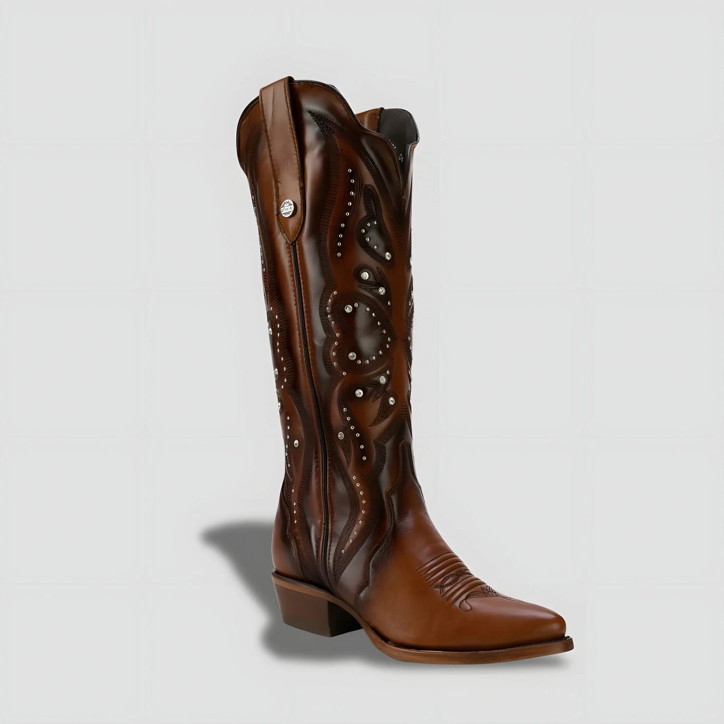 Elegant Genuine Goat Leather Boot for Women