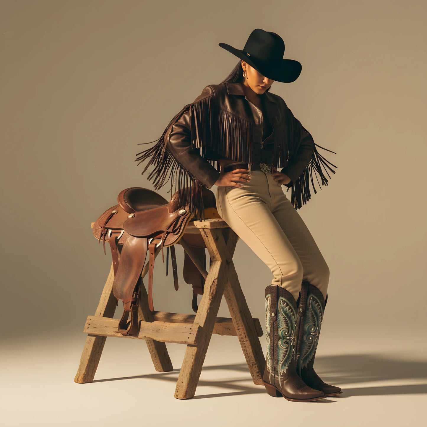 Elegant Genuine Leather Boot for Women